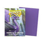 Dragon Shield - DS - Standard Dual Sleeves: Nebula & Silver [Matte] (100 kosov)