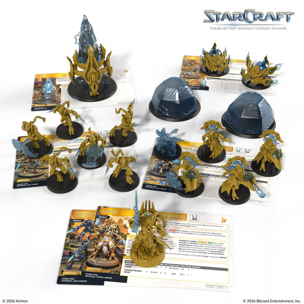 Archon Studio - Starcraft TMG: Protoss Starter Set Founders Edition