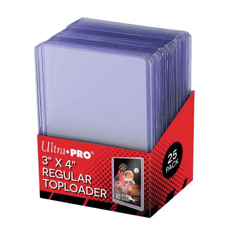 Ultra PRO - UP - 3" X 4" Clear Regular Toploader (25 kosov)