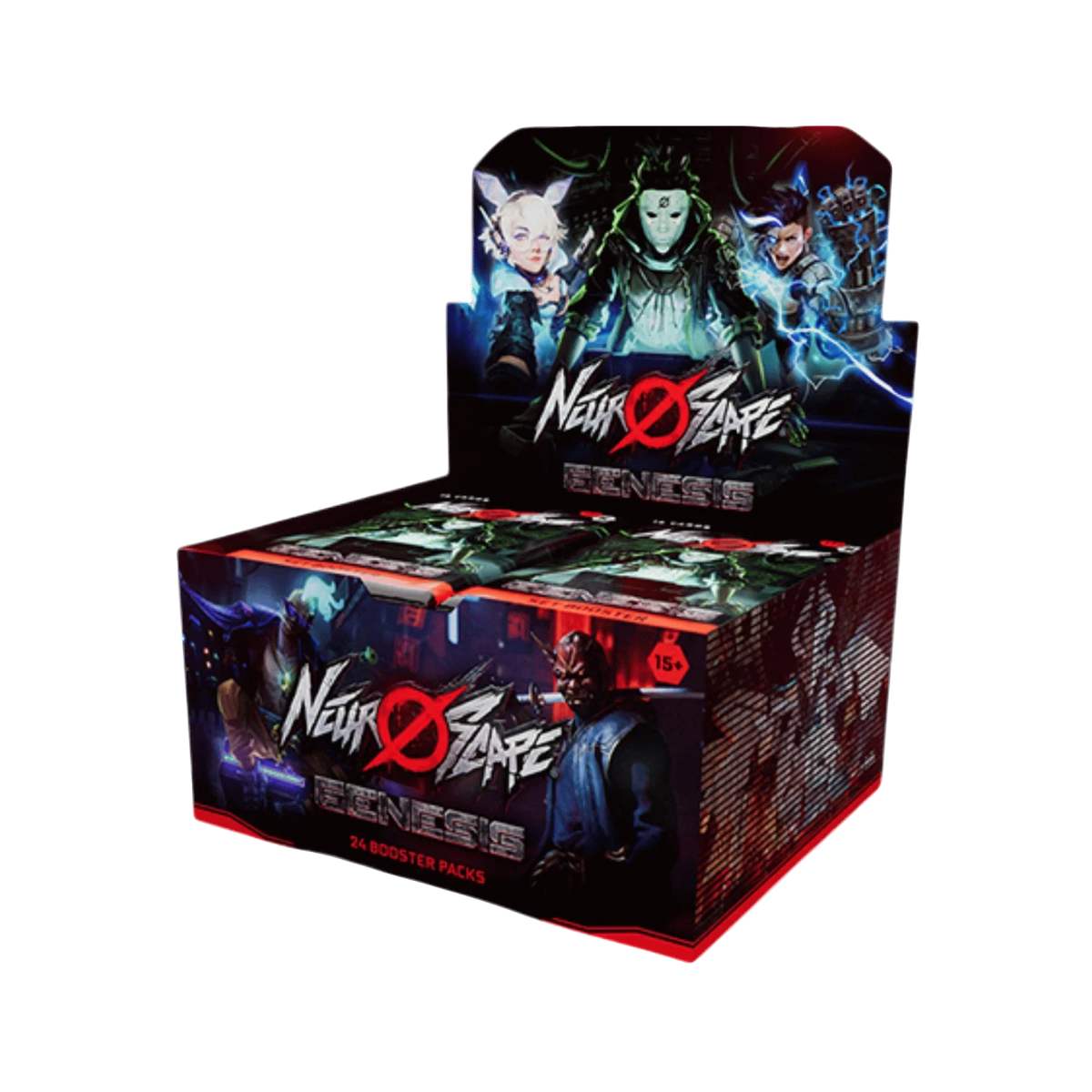 Neuroscape TCG - Genesis Unlimited Booster Display (24 Boosters)