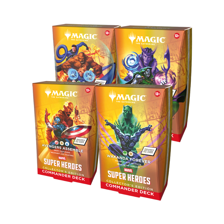 Magic: The Gathering - Marvel Super Heroes Commander Decks Collector's Edition