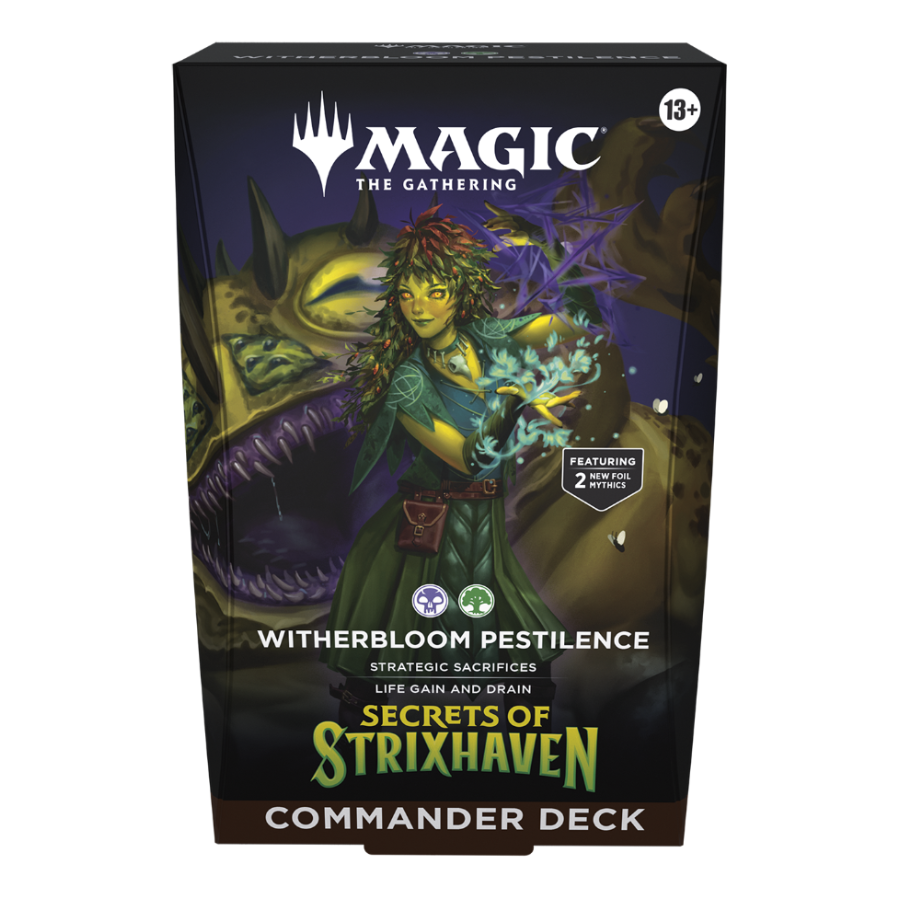 Magic: The Gathering - Secrets Of Strixhaven Commander Deck Set ENG
