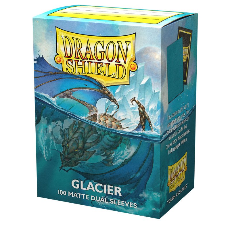 Dragon Shield - DS - Standard Dual Sleeves: Glacier [Matte] (100 kosov)