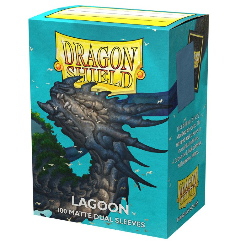 Dragon Shield - DS - Standard Dual Sleeves: Lagoon [Matte] (100 kosov)