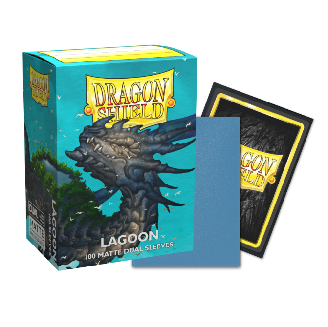 Dragon Shield - DS - Standard Dual Sleeves: Lagoon [Matte] (100 kosov)