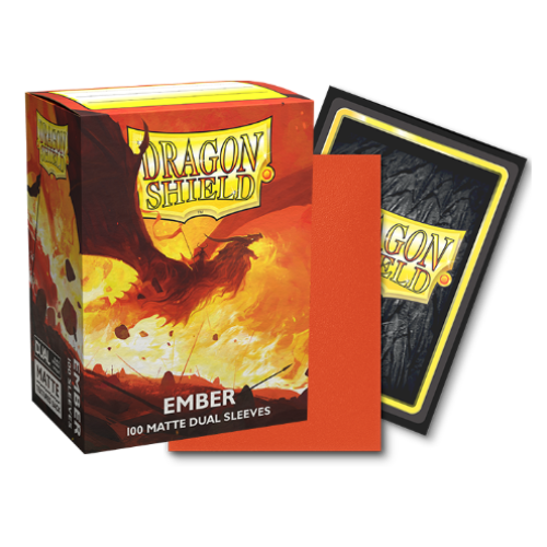 Dragon Shield - DS - Standard Dual Sleeves: Ember [Matte] (100 kosov)