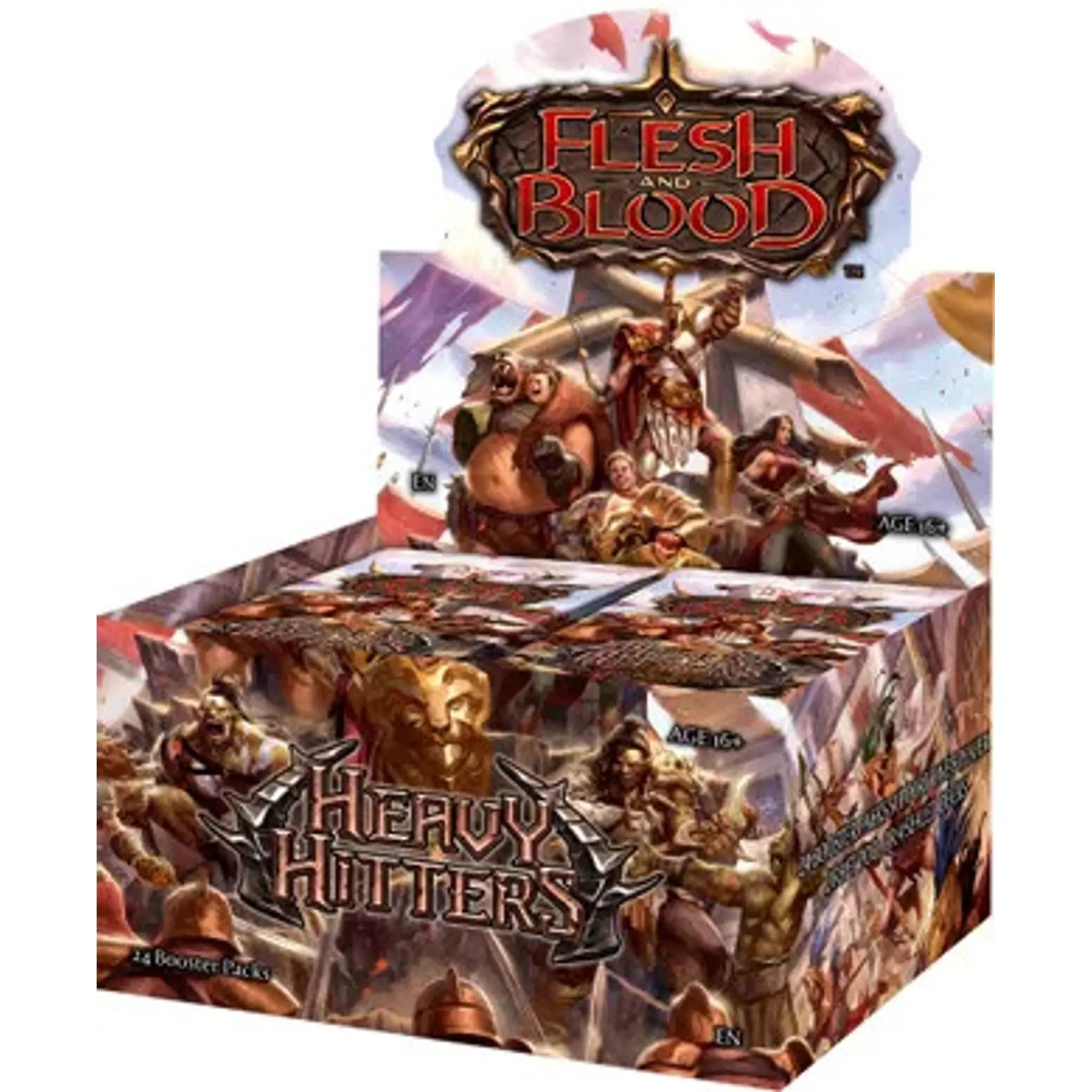 Flesh and Blood - Heavy Hitters Booster Display
